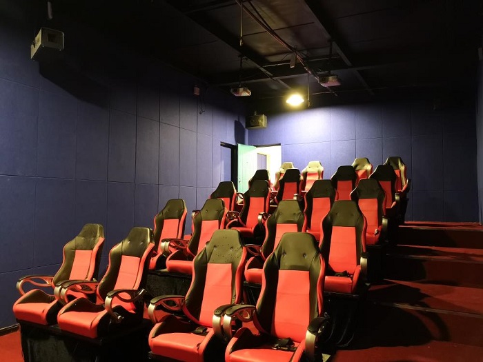 5D影院座椅實景展示